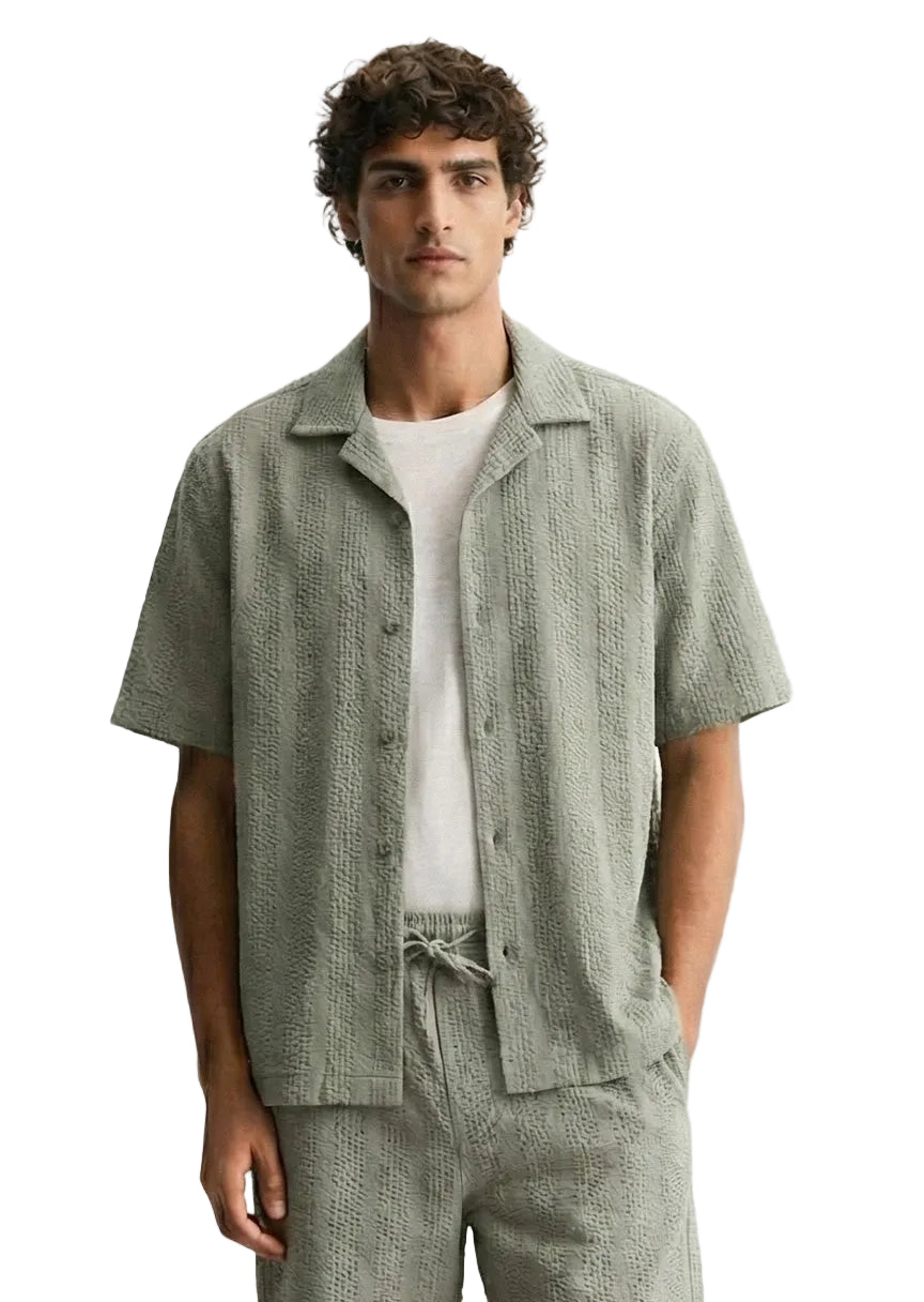 Sedley Bethnal Olive Shirt